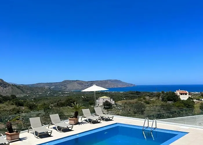 Vuna - Private Pool -sea View La Canea